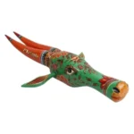 Wooden Cow head Wall Hanging